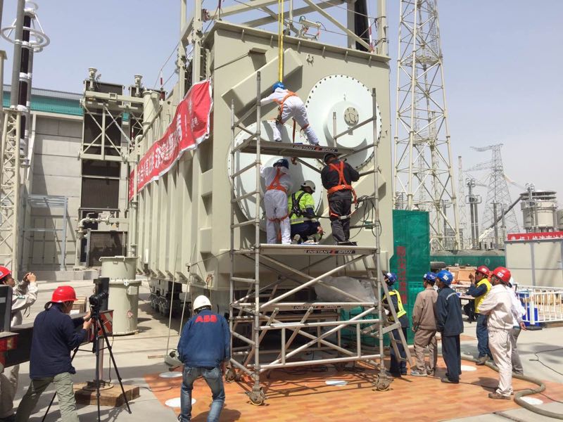 SPAN400鋁合金腳手架供應(yīng)華東送變電，河北送變電公司